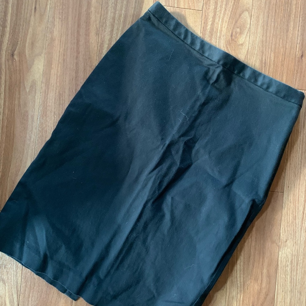 Classic Black Pencil Skirt